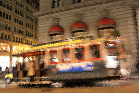 Cable Car at Union Square, San Francisco, California