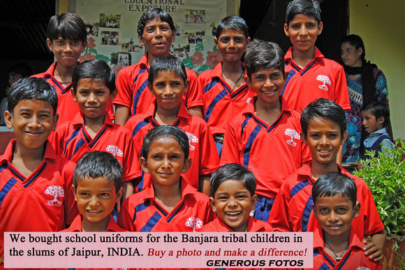 Schoolboys in Rajasthan