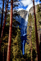 Upper & Lower Yosemite Falls, Yosemite National Park, California