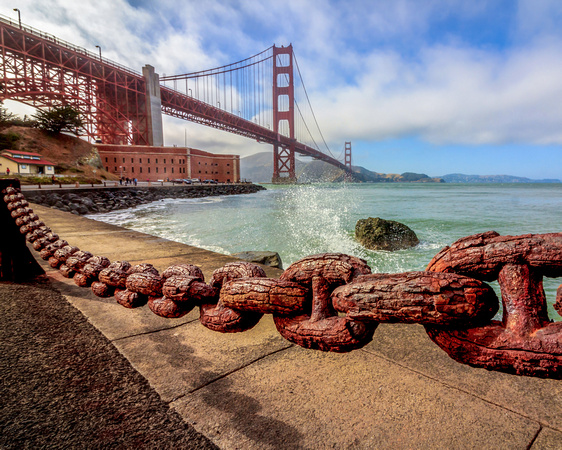 Fort Point at Golden Gate, San Francisco, California